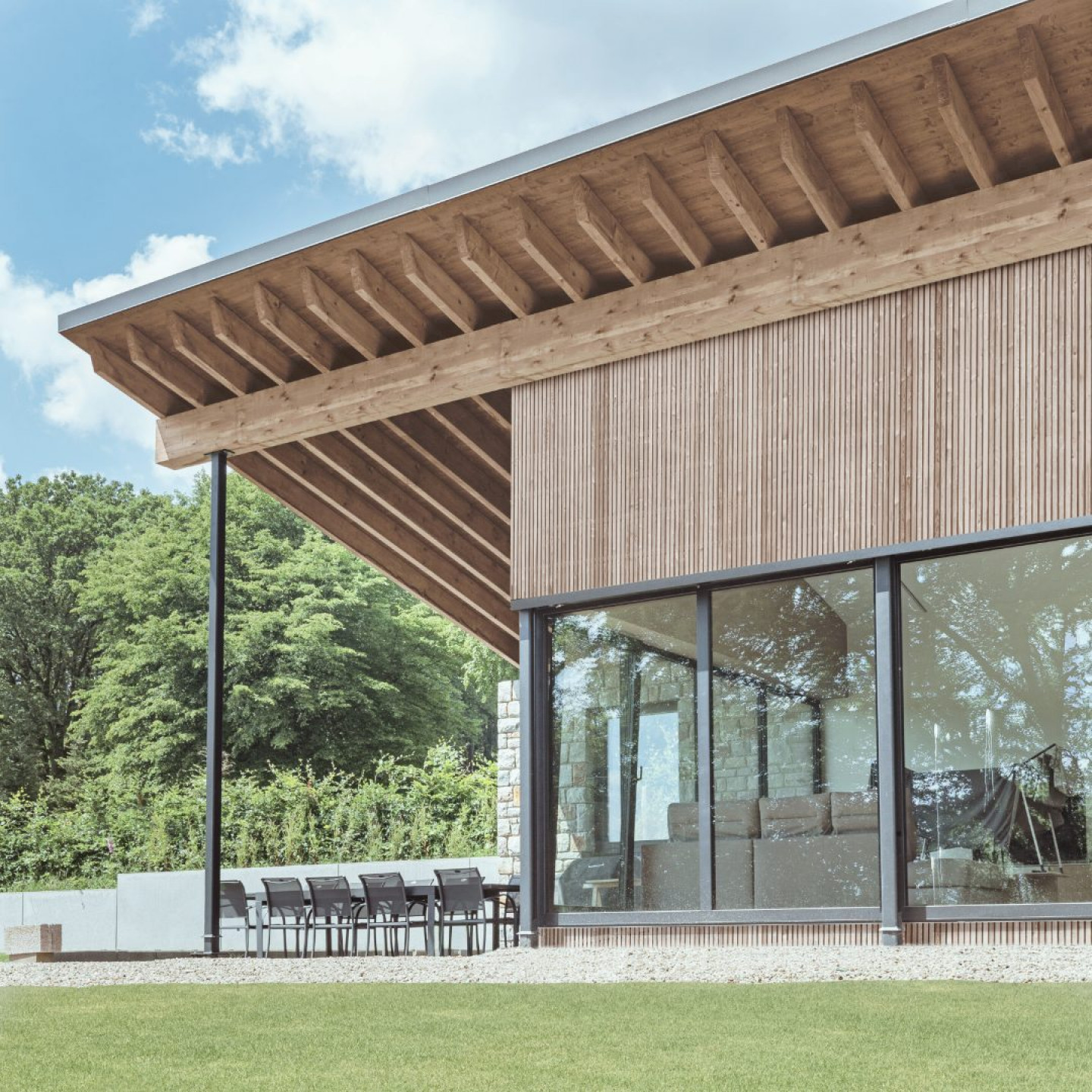 BOD – Maison unifamiliale en L intégrée au paysage - photo 5