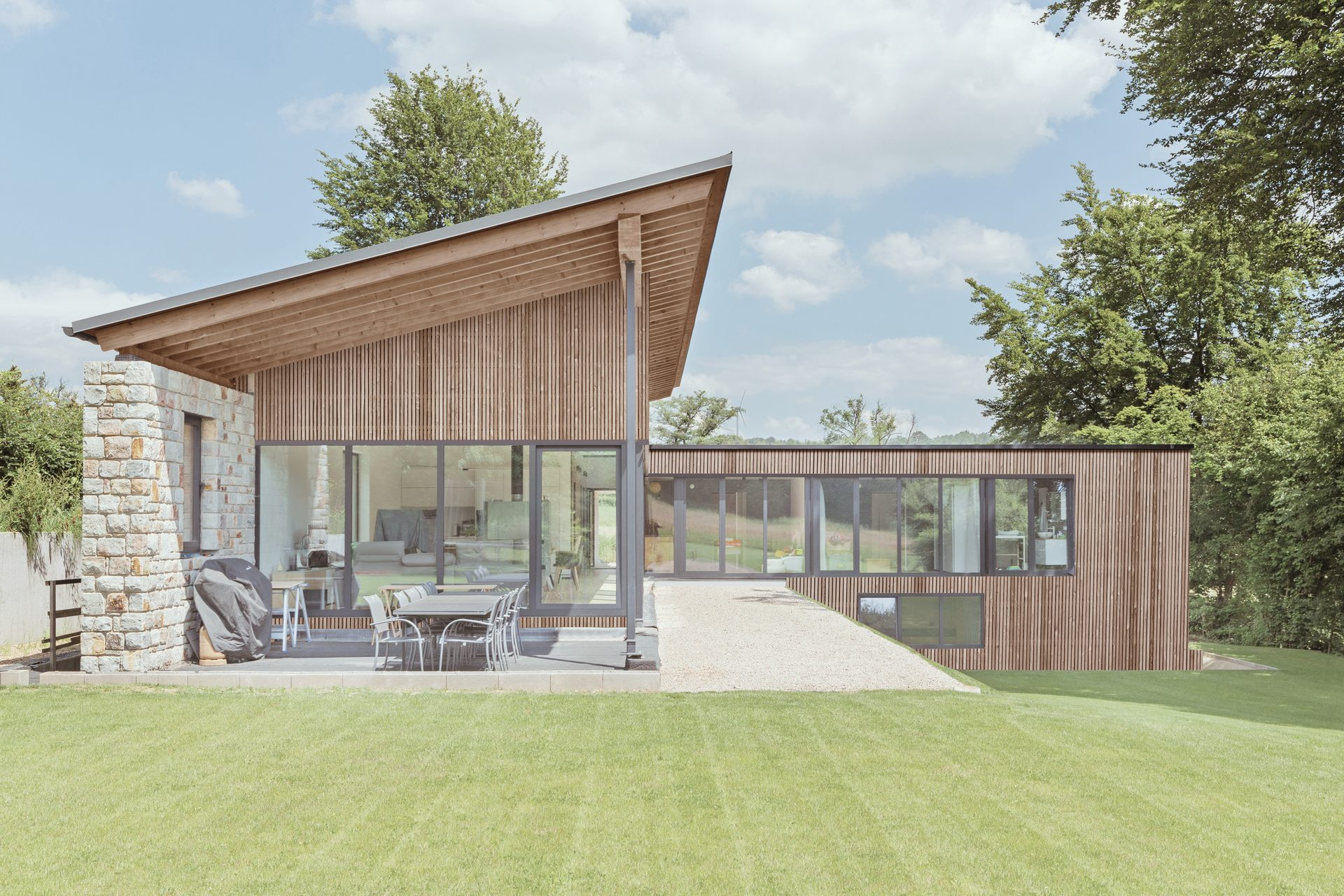 BOD – Maison unifamiliale en L intégrée au paysage - photo 6