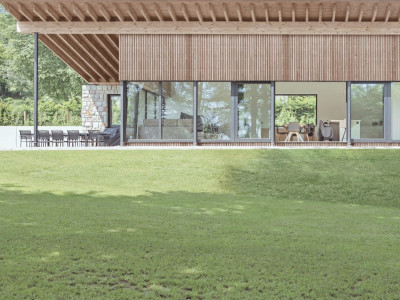 BOD – Maison unifamiliale en L intégrée au paysage - photo 15